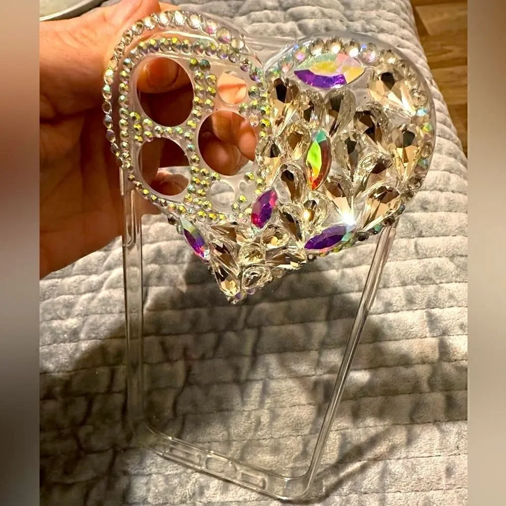 iPhone 14 Pro Max Clear Case  Colour: Aurora borealis crystal